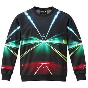 Staple Pigeon x XIIIW Tunnel Vision Graphic Crewneck Sweatshirt